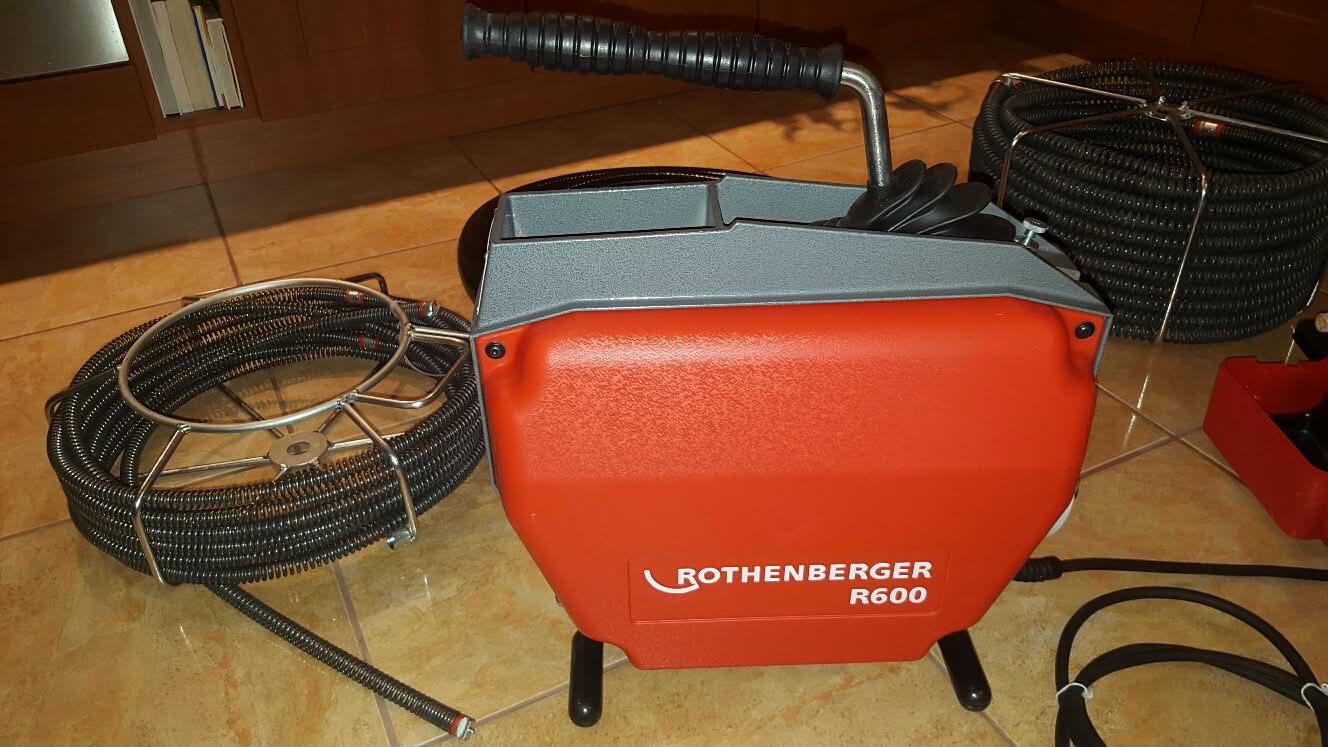 Rothenberger R600 profi duguláselhárító gép